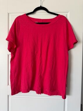 J. Crew Women's Short Sleeve Crewneck Girlfriend Tee